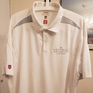 Montbleu Resort and Casino Lake Tahoe, Men’s Golf Shirt, Size XL, White-Colored
